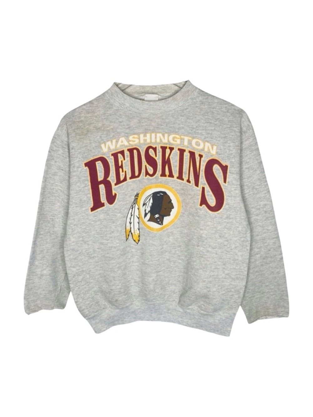 Vintage 90’s Washington Redskins Crew Neck Pullover - Thrashed